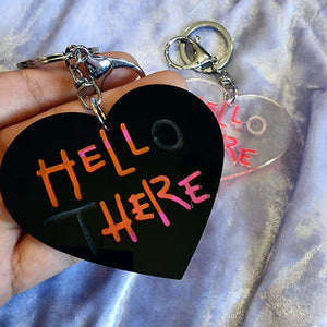HELL HERE - Catwoman Keychain