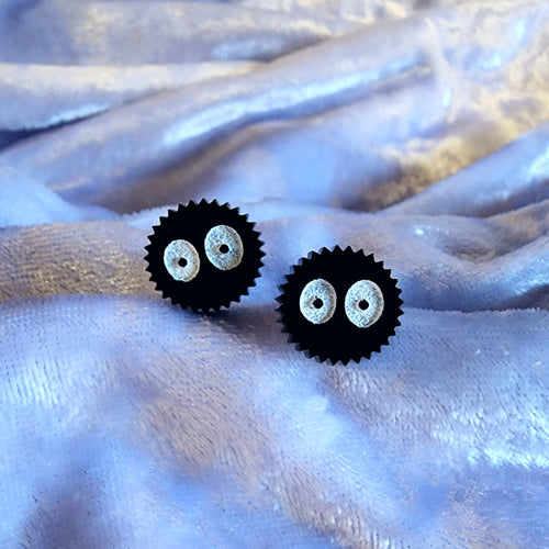 Soot Sprite Stud Earring