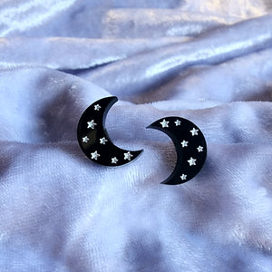 Moon Stud earrings