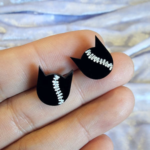 Catwoman Stud Earrings