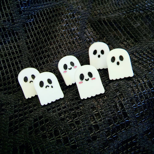 Ghost Stud Earrings