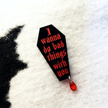 True Blood Acrylic Pin