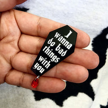 True Blood Acrylic Pin