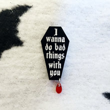 True Blood Acrylic Pin