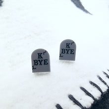 KBYE TOMBSTONE STUD EARRINGS