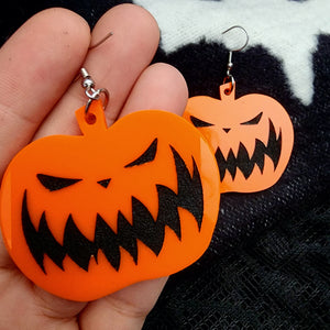 Pumpkin King Earrings -  Nightmare Before Christmas