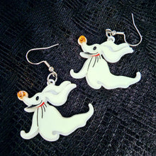 Small Zero Glow in the Dark Earrings - Nightmare Before Christmas