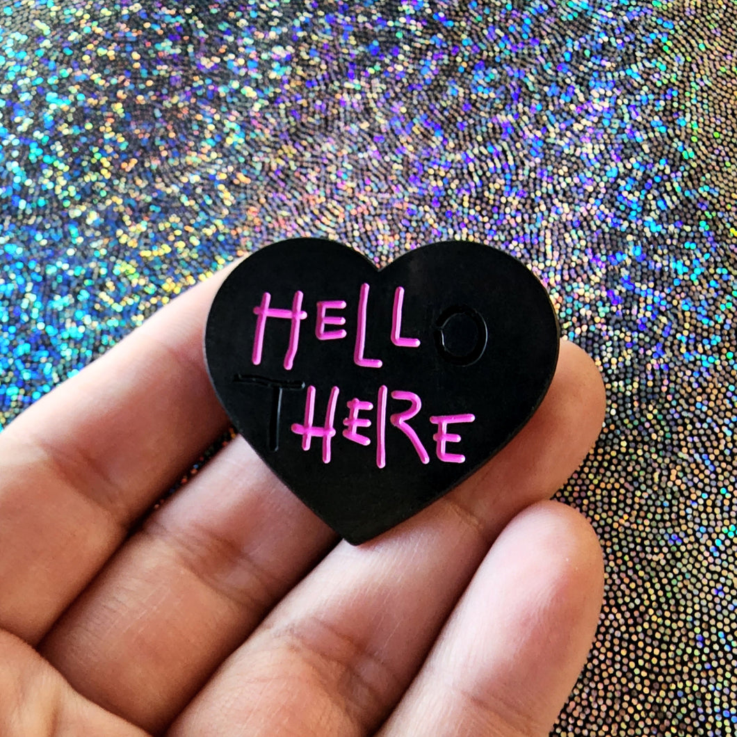 Hell Here Catwoman enamel Pin