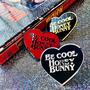 HONEY BUNNY PULP FICTION ENAMEL PIN