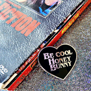 HONEY BUNNY PULP FICTION ENAMEL PIN