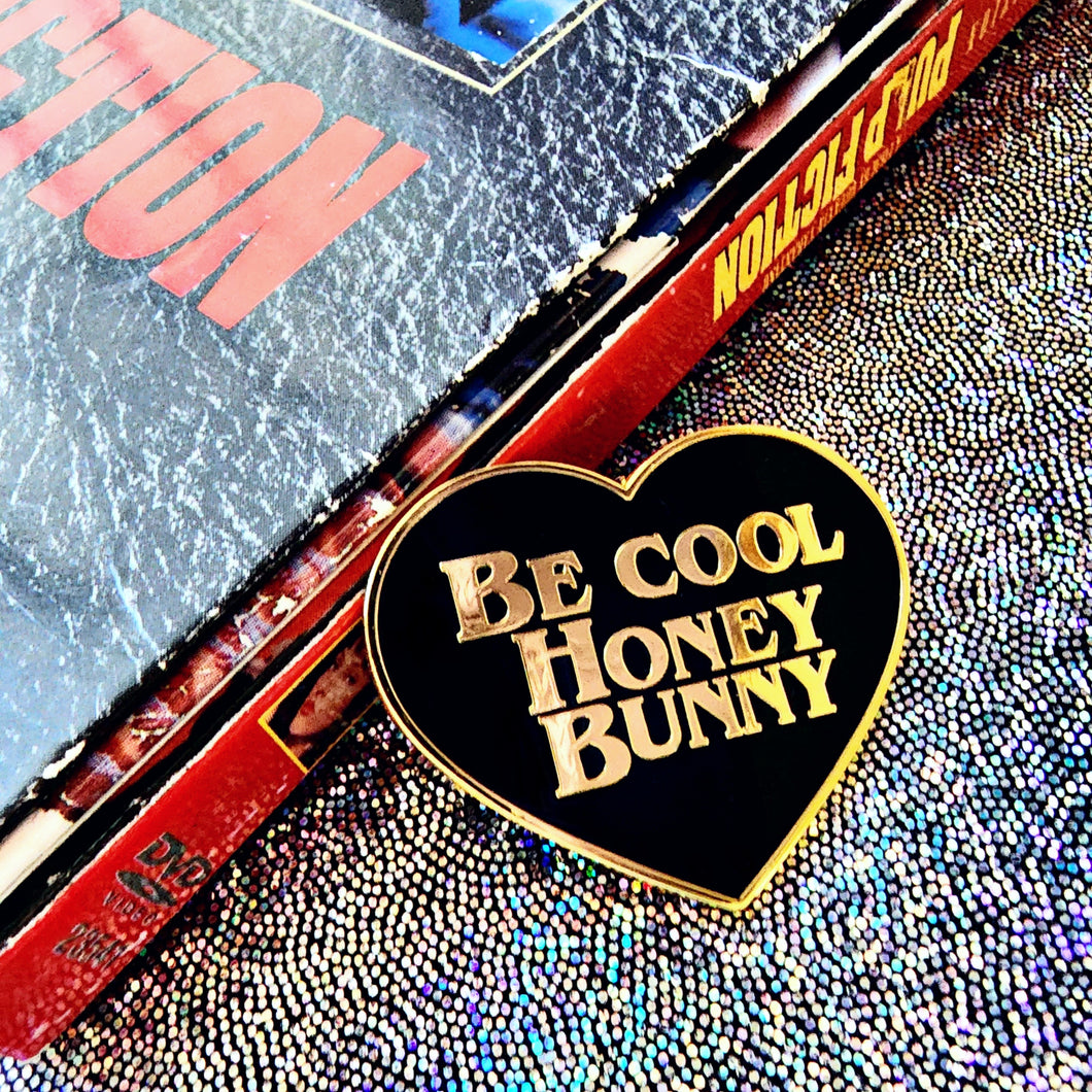HONEY BUNNY PULP FICTION ENAMEL PIN