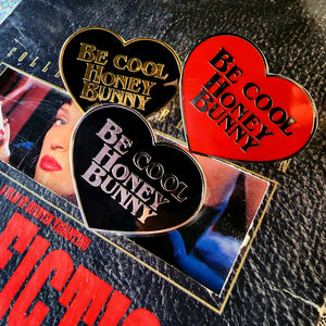 HONEY BUNNY PULP FICTION ENAMEL PIN