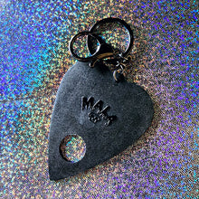 Never Trust the Living Enamel Keychain - glow in the dark