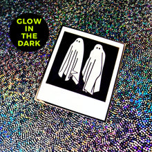 Beetlejuice Ghost Polaroid enamel Pin - Glow in the dark